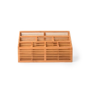 The Best Quality Modern Bamboo Storage Rack Hot Selling <b>Desk</b> Organizer for sale - Product Image 3