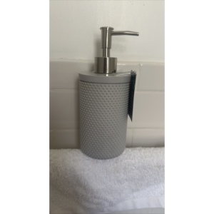Dispenser di sapone ricaricabile Zena Grey - Product Image 2