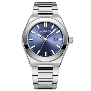 Relojes de Cuarzo para Hombre de Lujo de la Marca Besseron Oem con Logotipo Personalizado, Caja Pulida de Acero Inoxidable 316l, Movimiento Japonés - Product Image 2