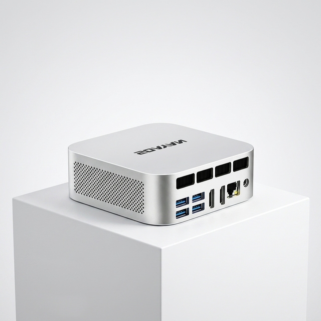 Special MQ Mini PC AMD 7735H 24GB LPDDR5 512G PCIe NVMe SSD Triple 4K Display Output WiFi6 BT5.2 Compact Desktop Win11 Pro Linux