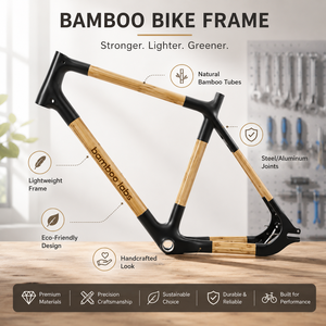 Custom Branding Bamboo Labs Aluminum Alloy Bike <b>Frame</b> with Customizable Universal Compatibility - Product Image 2