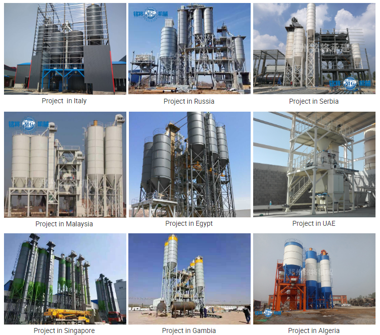 Ceramic Tile Adhesive Mortar Manufacturing Machine Dry Mortar Mix Machine