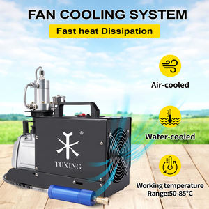 ปั๊มลมไฟฟ้า TUXING แบบหยุดอัตโนมัติ กระบอกเดี่ยว 30mpa/4500psi/300bar 220V สำหรับเติมลมปืนลม <span class=keywords><strong>PCP</strong></span> เพ้นท์บอล ดำน้ำ ล่าสัตว์ - Product Image 5