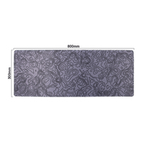 Tapis de souris de jeu personnalisé de haute qualité avec logo, confortable, antidérapant, en caoutchouc, design anime et dessin animé, résistant à l'eau, sublimation, avec repose-poignet
