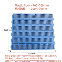 Plancher à lattes en plastique pour élevage porcin pour truie porcine mise bas pépinière tapis à lattes sol