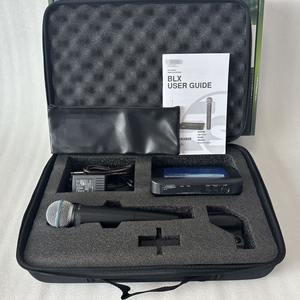 ไมโครโฟนไร้สาย BLX24/ PG58 BETA58A หนึ่งต่อหนึ่ง สำหรับร้องคาราโอเกะสด แสดงบนเวที แบบคาร์ดิออยด์/รอบทิศทาง SNR 70dB บรรจุกล่อง - Product Image 1