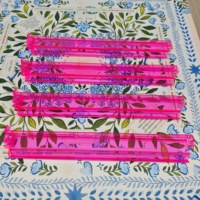 Putter de style américain deux-en-un en matériau PS, règle de Mahjong de 18 pouces, support de Mahjong, règle de poussée