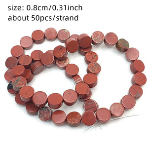 Cuentas de <span class=keywords><strong>Piedra</strong></span> Naturales Redondas, Dijes de Cristal para Sanación Energética, Pulsera de Chakra, Collar, Fabricación de Joyas, Manualidades, Suministros para Regalos - Product Image 2