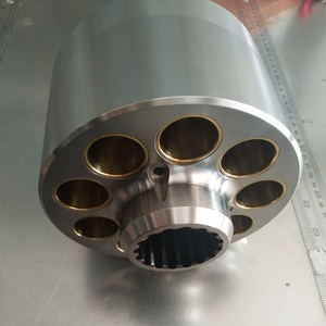 Bloque de Cilindros con Placa de Válvulas para Excavadora PC300-8 PC350-8, Piezas de Bomba Hidráulica 708-2G-<span class=keywords><strong>04710</strong></span> 708-2G-04270 para Komatsu - Product Image 4