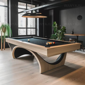 <span class=keywords><strong>Table</strong></span> de <span class=keywords><strong>billard</strong></span> multifonctionnelle moderne sur mesure pour maison et villa, design de luxe, pieds en bois massif et plateau en ardoise, <span class=keywords><strong>table</strong></span> de <span class=keywords><strong>billard</strong></span> 8 boules 8 pieds - Product Image 5