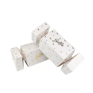 화장품 미용 포장을위한 고품질 사용자 정의 크리스마스 크래커 상자 사탕 모양 종이 선물 상자