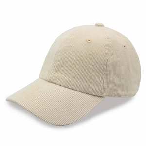 Custom logo Higher Quality Cotton Unstructured Baseball <b>Cap</b> 6 Panel <b>Corduroy</b> Golf Hat Dad <b>Cap</b> - Product Image 3