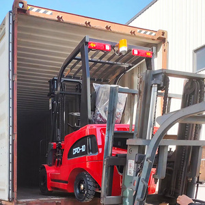 ISO CE יצרן סין 4x4 מלגזה לכל השטח 1 טון 2 טון 3 טון מלגזה חשמלית משאיות מלגזה מפרקתית - Product Image 2