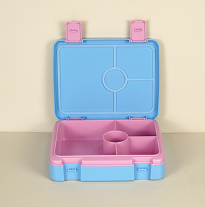 Bán buôn đa-ngăn container thực phẩm 3 khoang lò vi <span class=keywords><strong>s</strong></span>óng an toàn Hộp Ăn Trưa - Product Image 4