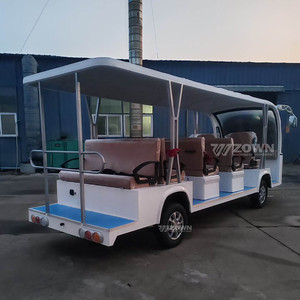 Suministro Directo de Fábrica, Autobús Turístico Eléctrico de 14 Plazas, Vehículo Turístico Ecológico para Transporte en Complejos Turísticos - Product Image 4