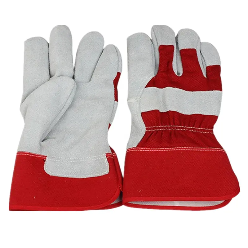 10.5-inch High Quality Cow Split Leather Welding Working Gloves