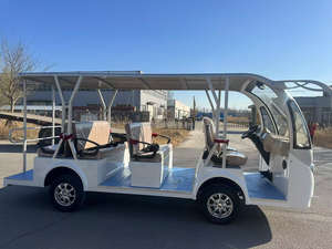 Minibús Turístico Eléctrico de 8 Plazas con Batería, Limpiaparabrisas de Vidrio Templado, Freno de Disco Doble Hidráulico - Product Image 2