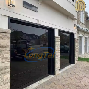 <span class=keywords><strong>Porte</strong></span> <span class=keywords><strong>de</strong></span> <span class=keywords><strong>garage</strong></span> <span class=keywords><strong>sectionnelle</strong></span> miroir LongTai 8x7 portes <span class=keywords><strong>de</strong></span> <span class=keywords><strong>garage</strong></span> coulissantes à rabat isolé en verre sans cadre pour résidentiel - Product Image 1