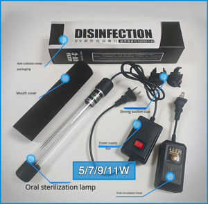 Stérilisateur <span class=keywords><strong>UV</strong></span> Ultraviolet Submersible 5W~13W Lumière de Désinfection de l'Eau Aquarium <span class=keywords><strong>Bassin</strong></span> <span class=keywords><strong>Lampe</strong></span> <span class=keywords><strong>pour</strong></span> Salon et Bureau - Product Image 5