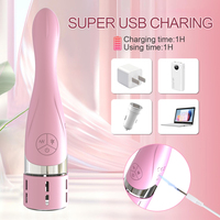 Wassersprüh-Vaginalvibrator mit Stoßfunktion Multifunktional Große Kapazität 45ml/200ml/350ml Wasserdicht & USB-Aufladbar
