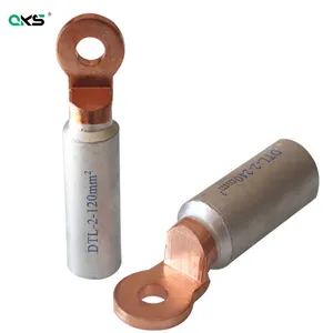 DTL2 Copper Aluminum Connecting Terminals Bimetallic Compression Lug Wire Terminal Connector