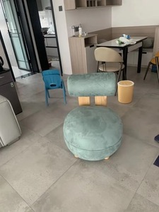 Conjunto de Sillón Individual Moderno de Madera para Hogar y Restaurante, Hoteles, Cafeterías, Villas, Dormitorios, Apartamentos, Oficinas, Sala de Estar, Tela OEM - Product Image 6