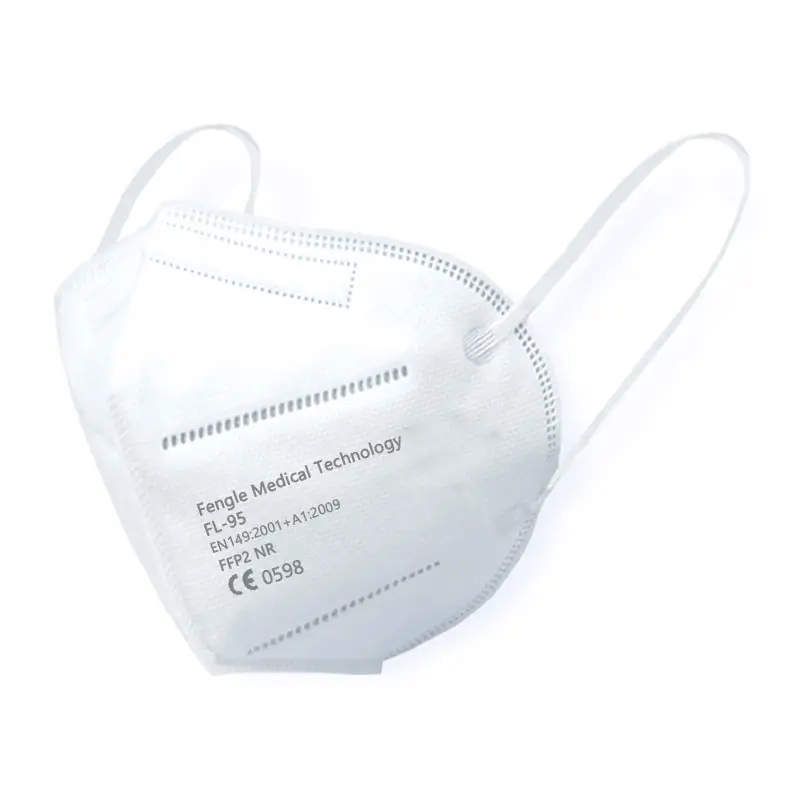 5 PLY Anti Dust Protective Mascherine White FFP2 EN 149:2001 A1:2009 Disposable Mascara Descartavel FFP2 Mask
