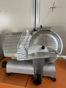 Shanyou High Quality 200/250/300mm <b>Meat</b> Slicer New Semi-Automatic Frozen Ham Cheese <b>Cutting</b> <b>Machine</b> 220v Buffet Use Semi-automat - Product Image 5