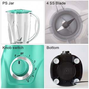 <strong>Indian</strong> Household 300W 400W 5 Speed Baby Care System <strong>Babe</strong> Food Grinder Processor Juicer Machine Honeydew Melon Mixer Blender - Product Image 4