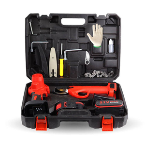 Ensemble de cisailles de taille-haie sans fil et de tronçonneuse alimentées par batterie Li-ion 21V, ensemble d'outils de jardin - Product Image 1