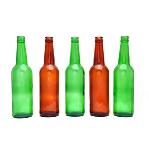 Venta al por mayor muestra gratis 330ml 500ml botellas de cerveza de vidrio transparente Venta caliente corona para bebidas de jugo de licor - Product Image 6