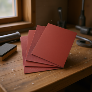 Lámina Abrasiva de Corindón Ttake Ab1040, Rectángulo de 230x280 mm, Grano 240, para Lijado y Pulido - Product Image 3