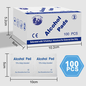 Toallitas Desinfectantes Estériles para el Hogar con <span class=keywords><strong>Alcohol</strong></span> Isopropílico al 70%, 3*6cm, 100 Unidades - Product Image 3