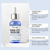 HOYGI Copper Peptide Facial Essence Meningkatkan Elastisitas Kulit Serum Melembapkan dan Menyegarkan Mudah Diserap untuk Perawatan Kulit Harian