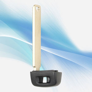 MS hoja sin cortar llave de coche vehículo <span class=keywords><strong>blabk</strong></span> reemplazo FOB cuchillo de emergencia para toyot Land Cruiser Tacoma Highlander Prius control remoto inteligente - Product Image 1