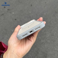 Funda Convertidora para iPhone 17 18 Pro Max, Funda Magnética Inalámbrica para Teléfono, TPU y PC
