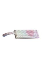 Nouveau clavier mécanique russe 68 touches avec bouton rotatif RGB, éclairage cyrillique, hot-swappable, USB, pour ordinateur de bureau