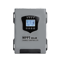 Contrôleur de charge solaire MPPT 30A 60A 120A avec écran LCD, efficacité de 97%, RS485/WiFi, 450V max PV, 23040W hors réseau, charge 12V-96V