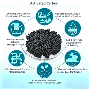 Carbón Activado Granular de Alta Adsorción y Bajo Contenido de Cenizas para Tratamiento de Agua Municipal y Eliminación de <span class=keywords><strong>Cloro</strong></span> - Product Image 4