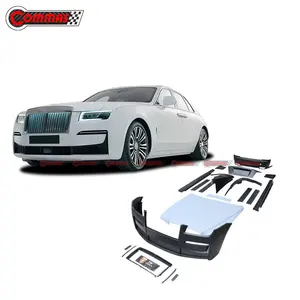Facelift Car Old To New FRP Body kit Front Bumper Engine Hood Rear Bumpers Side Skirts For Rolls-Royce Ghost Front Bodykit