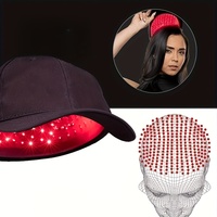 Gorro de Terapia de Luz Roja LED Portátil para Uso Doméstico