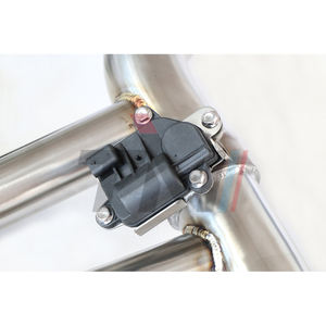 TM PERFORMANCE SS304 Système d'échappement à valve Catback pour Mercedes-Benz M178 C190 <span class=keywords><strong>AMG</strong></span> GTR Coupé <span class=keywords><strong>V8</strong></span> Bi-turbo 2018 + Acier inoxydable - Product Image 3