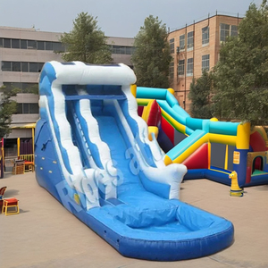 Usine directement <span class=keywords><strong>pas</strong></span> <span class=keywords><strong>cher</strong></span> populaire Jumper Combo château <span class=keywords><strong>toboggan</strong></span> gonflable petite piscine <span class=keywords><strong>toboggan</strong></span> <span class=keywords><strong>aquatique</strong></span> pour parc d'attractions - Product Image 1