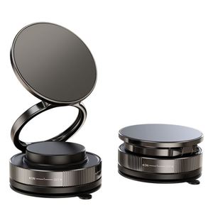 Support de téléphone magnétique pour voiture avec ventouse à vide et aimants puissants, rotation à 360 degrés, pour iPhone - Product Image 1
