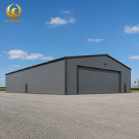 Hangar d'avion en acier structurel durable, système de treillis conforme AISC, bâtiment de stockage métallique à portée libre pour atelier et entrepôt