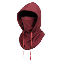 Cagoule polaire thermique de haute qualité pour cyclisme et moto, style capuche intégrale, vente en gros