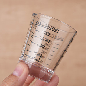 <span class=keywords><strong>Taza</strong></span> <span class=keywords><strong>Medidora</strong></span> Ecológica de 30 <span class=keywords><strong>Mililitros</strong></span> / 1 Onza - Juego de Herramientas para Cafetera y Barman Sin Plomo - Product Image 4
