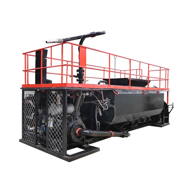 High Efficiency 8000L 100KW diesel Engine Soil Seeding Hydroseeding Machine for Slope
