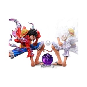Figurine PVC Nika Road GK faite à la main, modèle de collection de l'animation One Piece, <span class=keywords><strong>Luffy</strong></span> en deuxième vitesse, cinquième vitesse, cadeau, jouet, ornement - Product Image 5