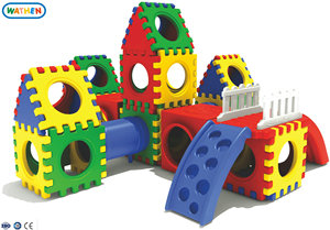 Maison de jeu en plastique multifonctionnelle pour enfants <span class=keywords><strong>avec</strong></span> <span class=keywords><strong>toboggan</strong></span>, utilisée dans le jardin - Product Image 5
